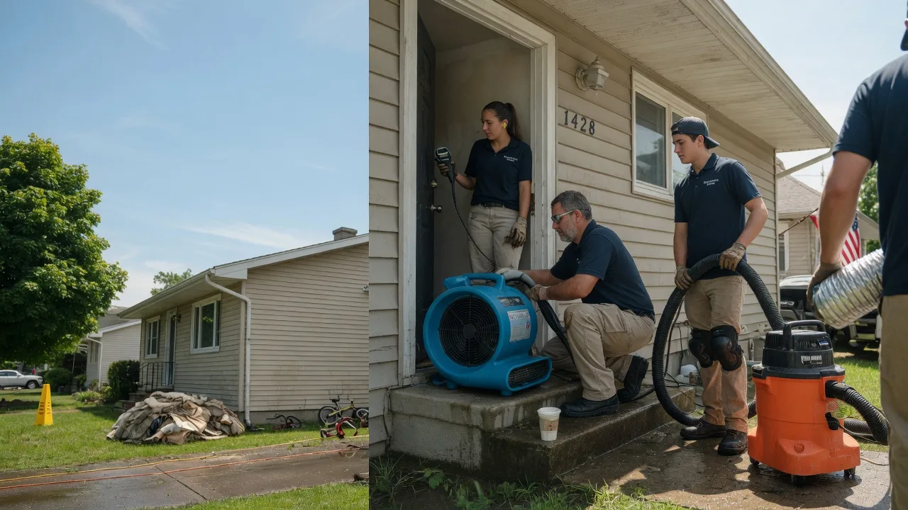 Water Damage Restoration in Bringhurst, IN near me
